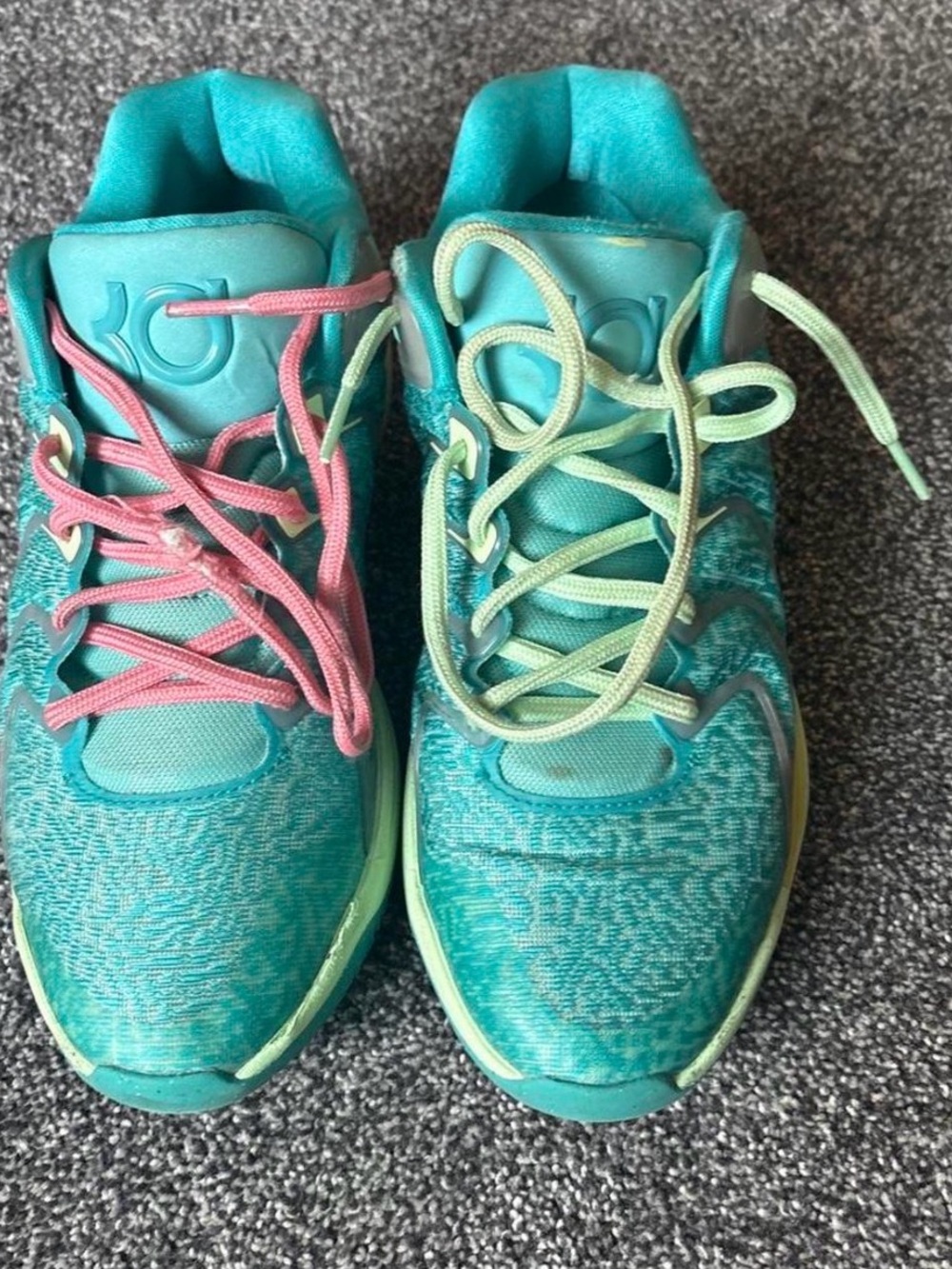 Kd Performance Basketball Shoes - Two-Tone Laces